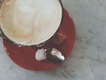 Close-up of coffee cup