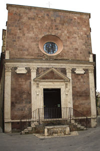 Facade of old building