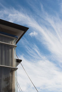 Low angle view of building against sky