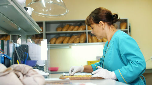 Laboratory research of corn seeds. samples of different species, varieties of selection corn