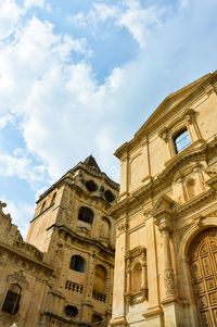 Low angle view of cathedral against sky