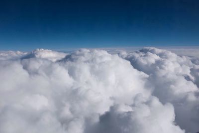 Low angle view of cloudy sky