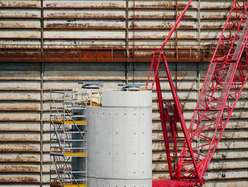 View of construction site