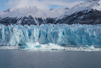 Perito moreno glacier at santa cruz in argentina