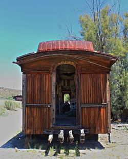 Entrance of building