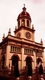 Low angle view of church