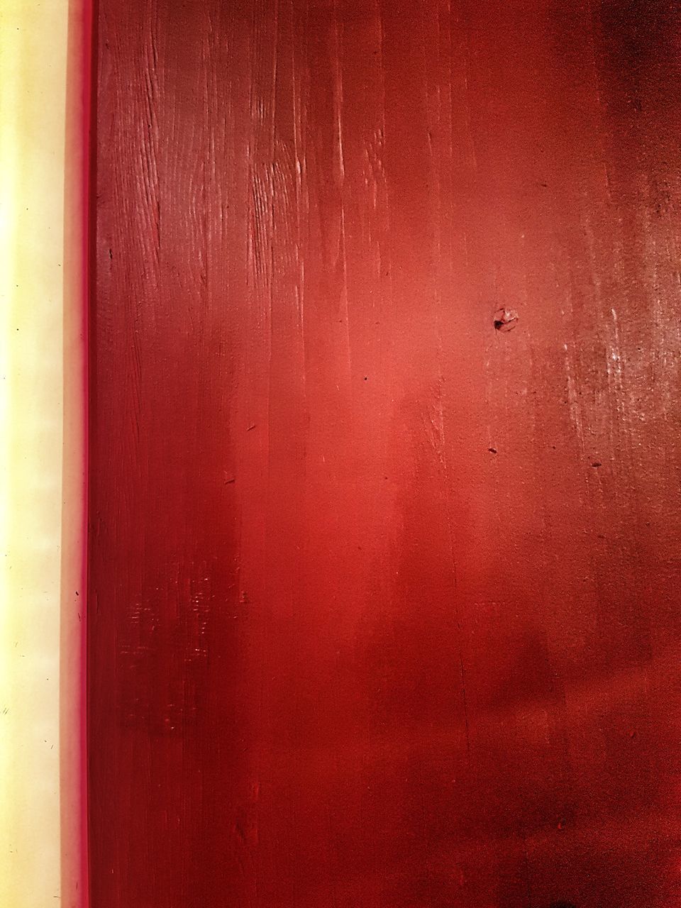 CLOSE UP OF RED WALL