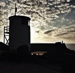 Lighthouse at sunset