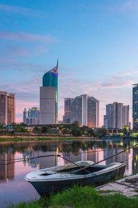 Buildings in city