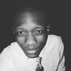 Portrait of young man 