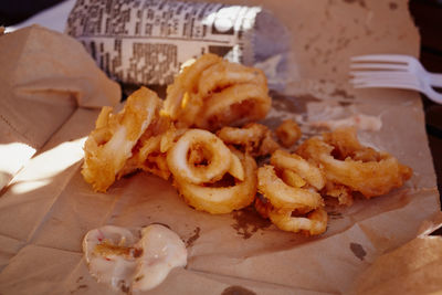 Close-up of food in plate