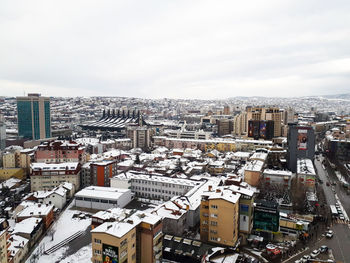 Cityscape against sky