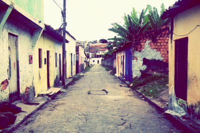 Street amidst buildings in city