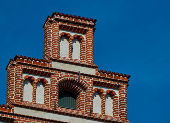 Stepped gable on a house in a northern german old town