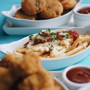 Close-up of food in plate