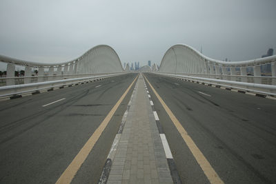 View of bridge against sky