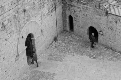 View of old building