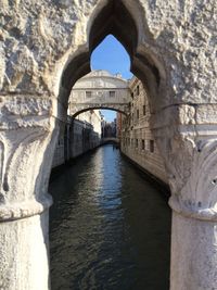 Canal leading to castle