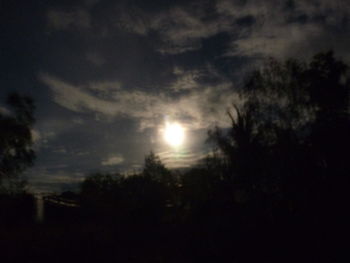 Scenic view of cloudy sky