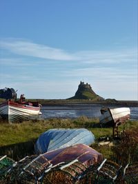 Fishing boats at port