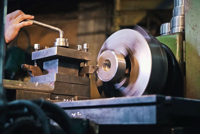 Person working in factory