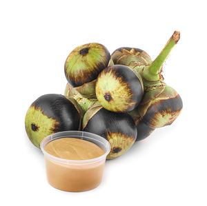 High angle view of fruits against white background