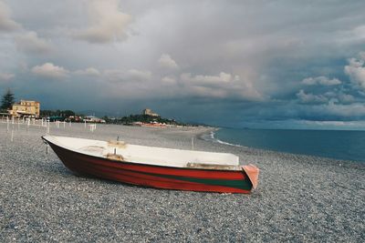 Boats in sea