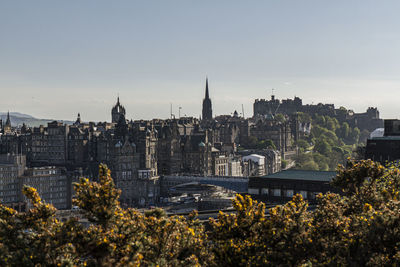 View of buildings in city