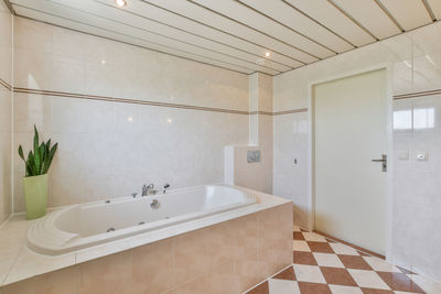 View of bathtub in bathroom