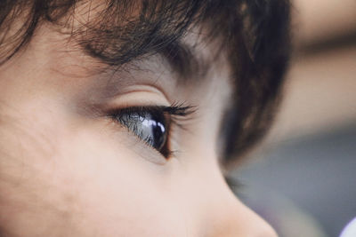 Close-up portrait of woman