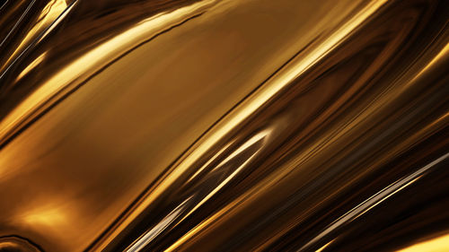 High angle view of light trails