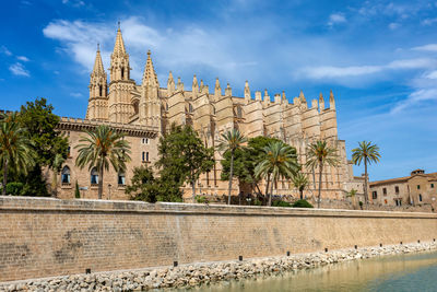 View of historic building against sky