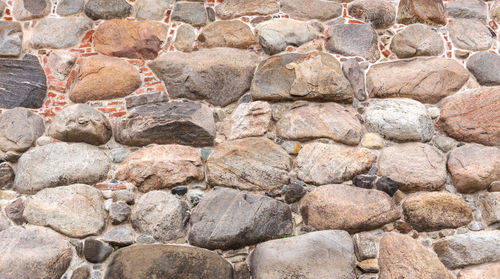 Full frame shot of stone wall