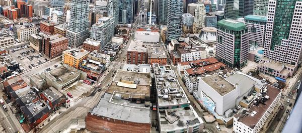 Aerial view of cityscape