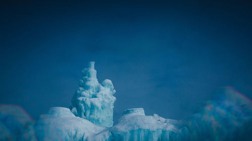 Close-up of snow on land