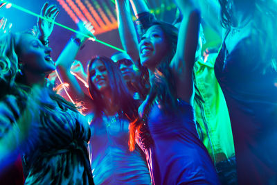 People enjoying in nightclub