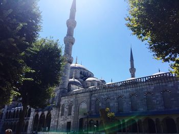 Low angle view of church