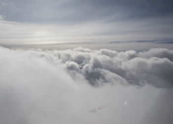 Heaven high above clouds