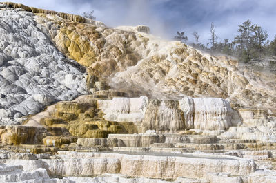 Hot spring at yellowstone national park