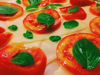 Full frame shot of tomatoes