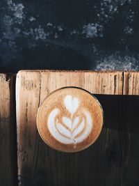 Close-up of coffee on table