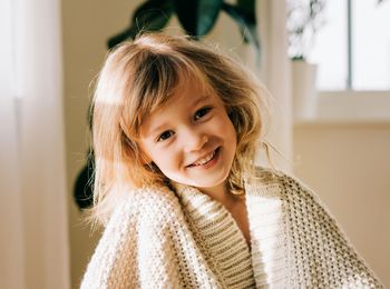 Portrait of a smiling girl