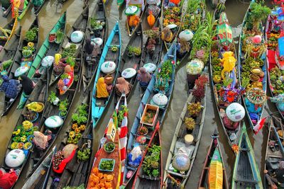 Traditional market in indonesia