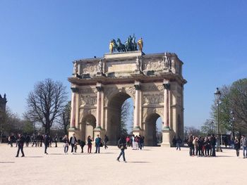 View of historical building against sky