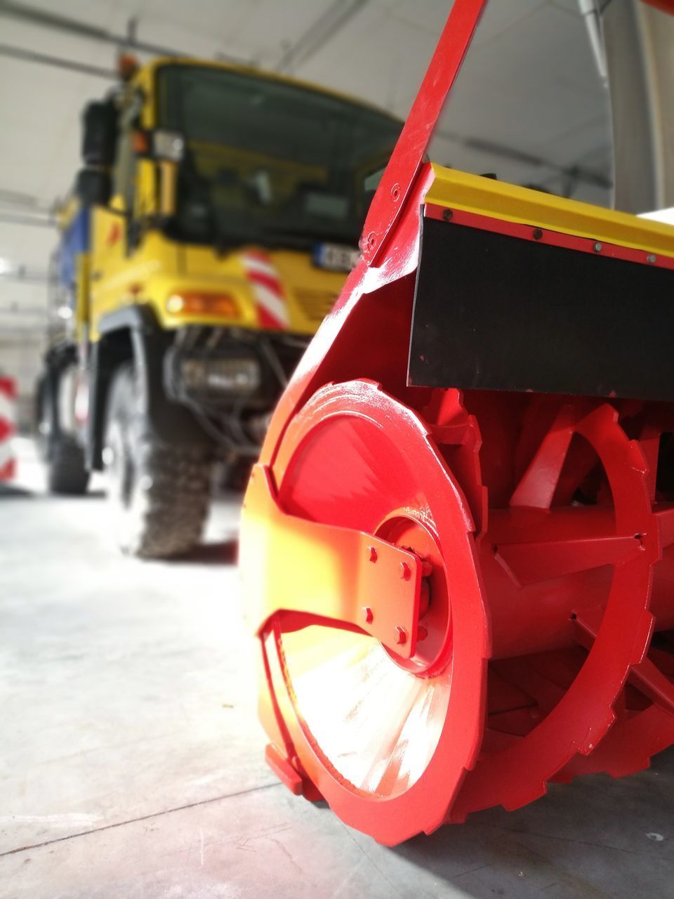 CLOSE-UP OF A TRUCK