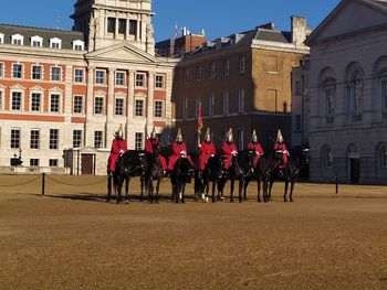 The queen's guards