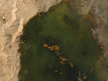 High angle view of landscape