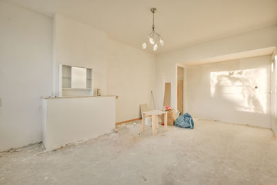 Interior of abandoned room