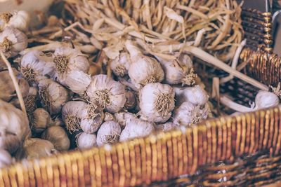 Close-up of vegetables for sale in market