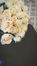 Close-up of rose bouquet